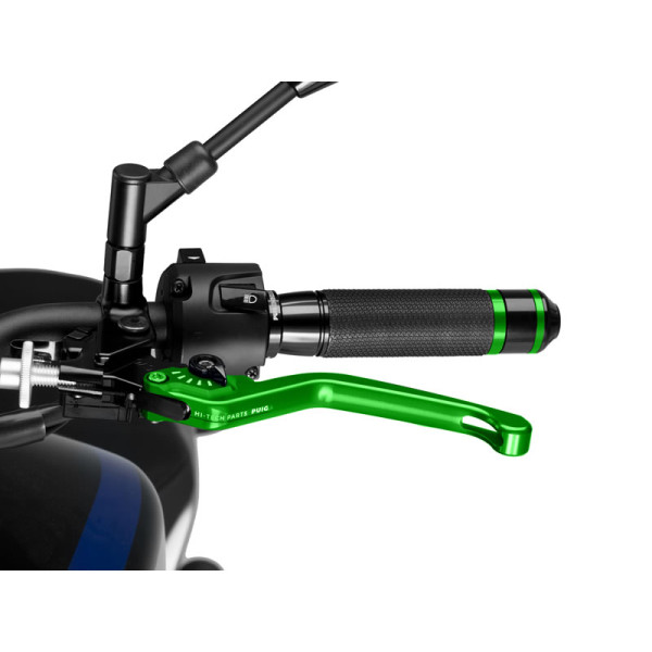 Puig Fixed V3 Clutch (Green Lever With Blue Selector) Black